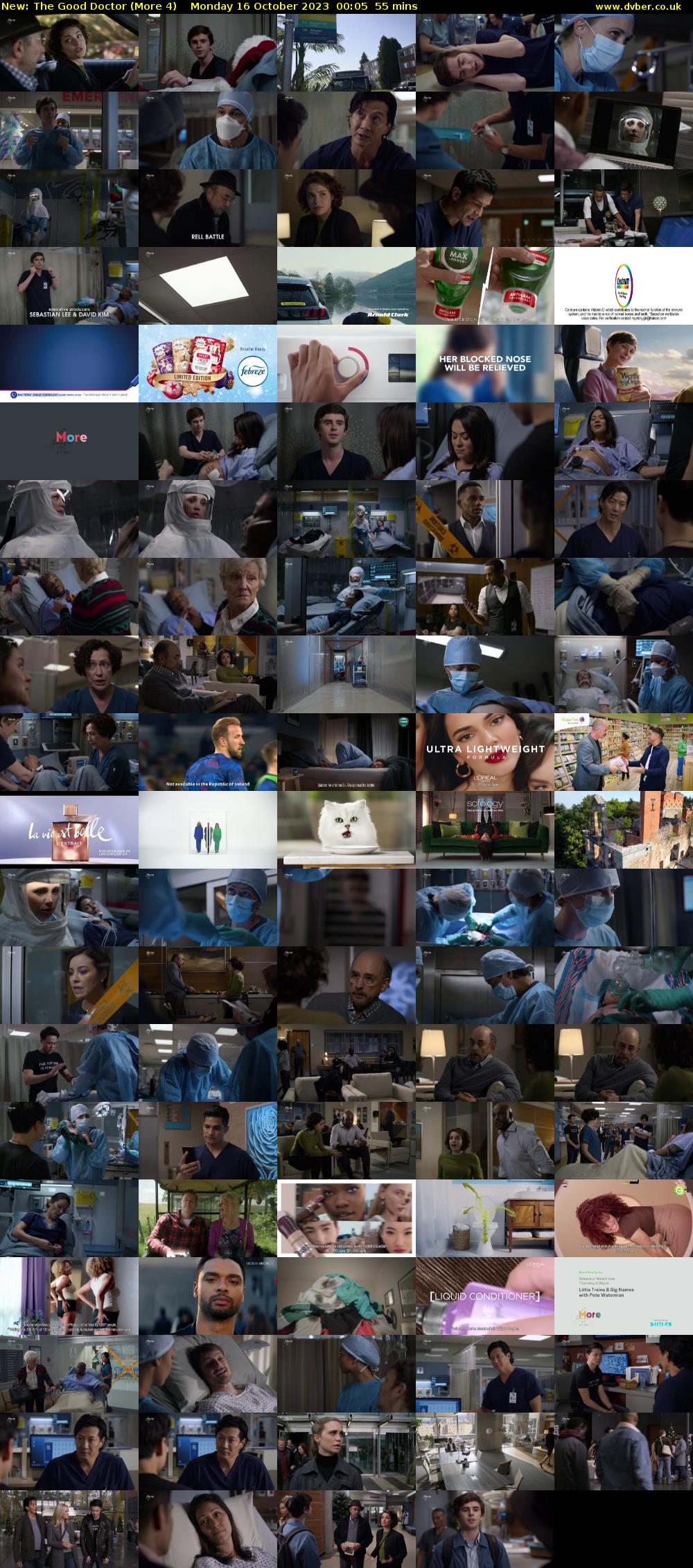 The Good Doctor (More 4) Monday 16 October 2023 00:05 - 01:00