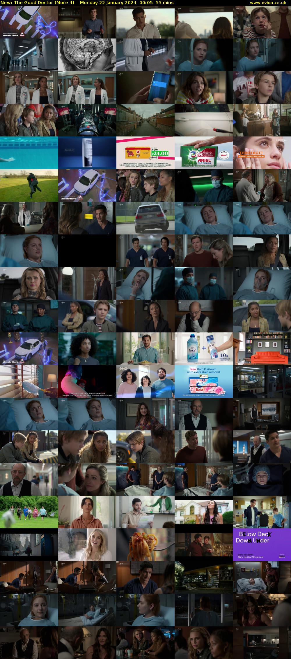 The Good Doctor (More 4) Monday 22 January 2024 00:05 - 01:00