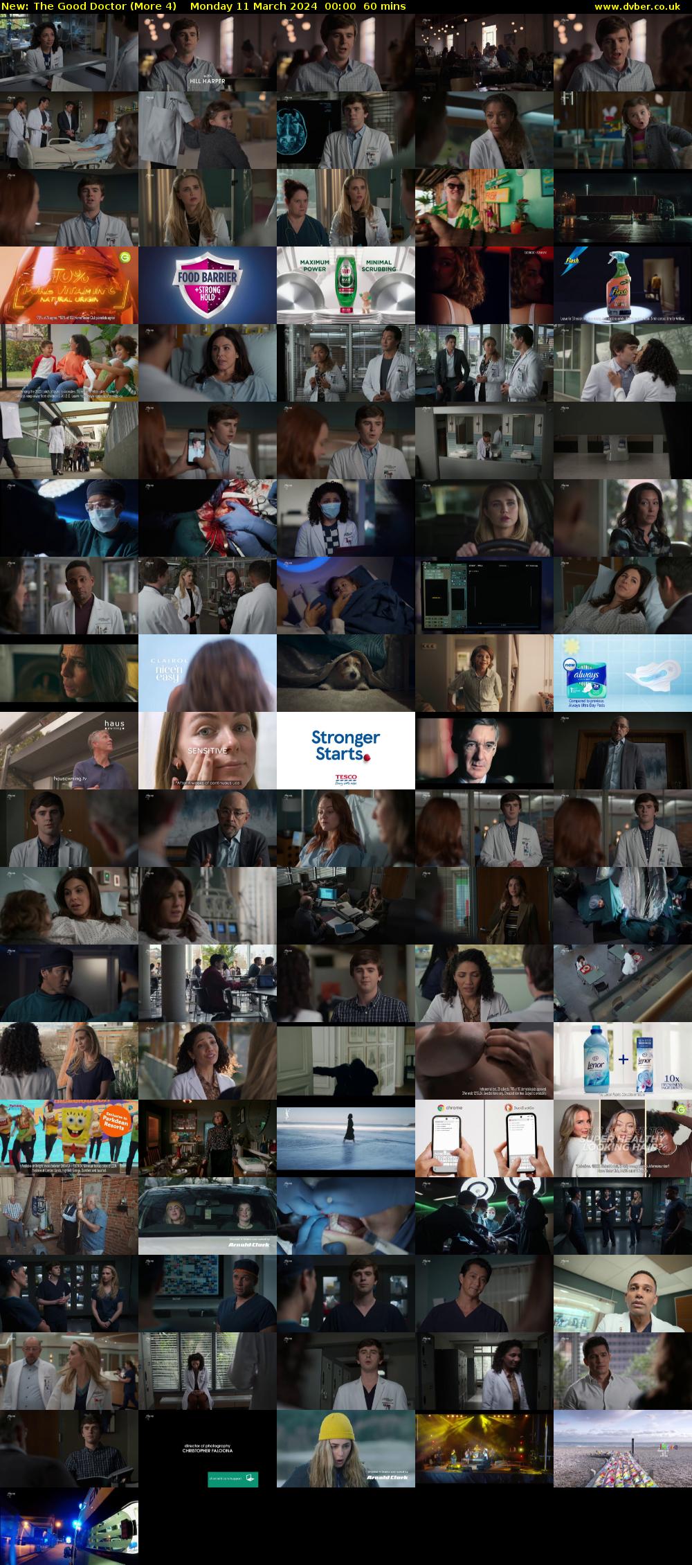 The Good Doctor (More 4) Monday 11 March 2024 00:00 - 01:00