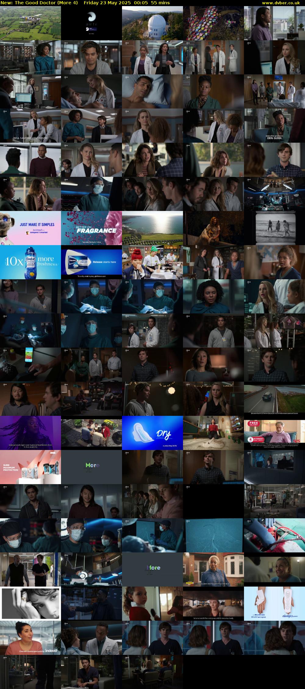 The Good Doctor (More 4) Friday 23 May 2025 00:05 - 01:00