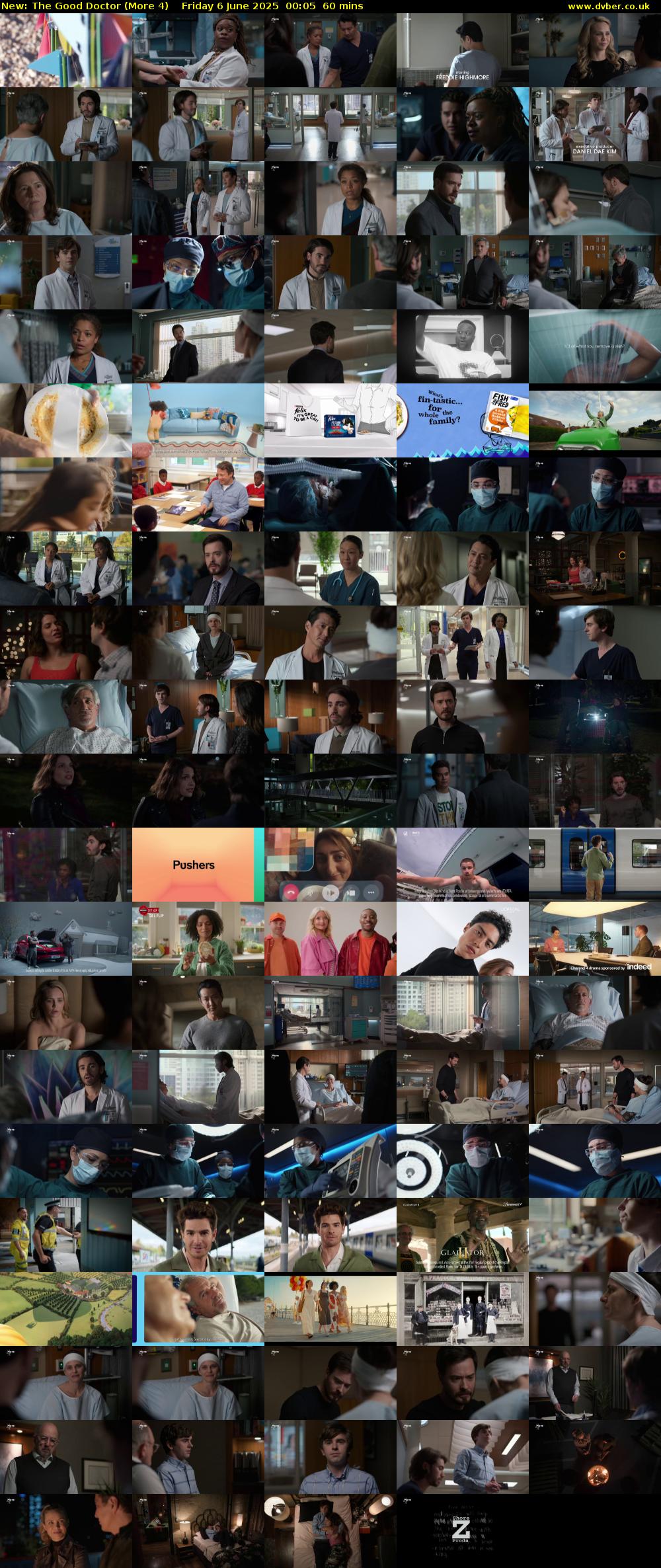 The Good Doctor (More 4) Friday 6 June 2025 00:05 - 01:05