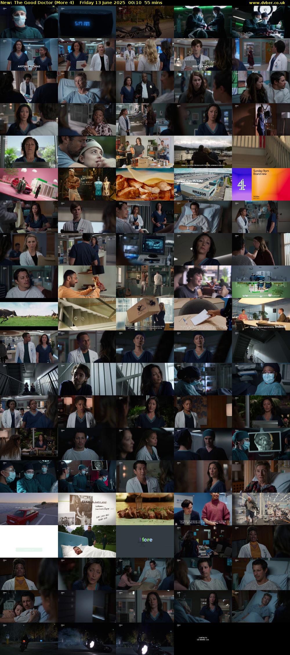 The Good Doctor (More 4) Friday 13 June 2025 00:10 - 01:05