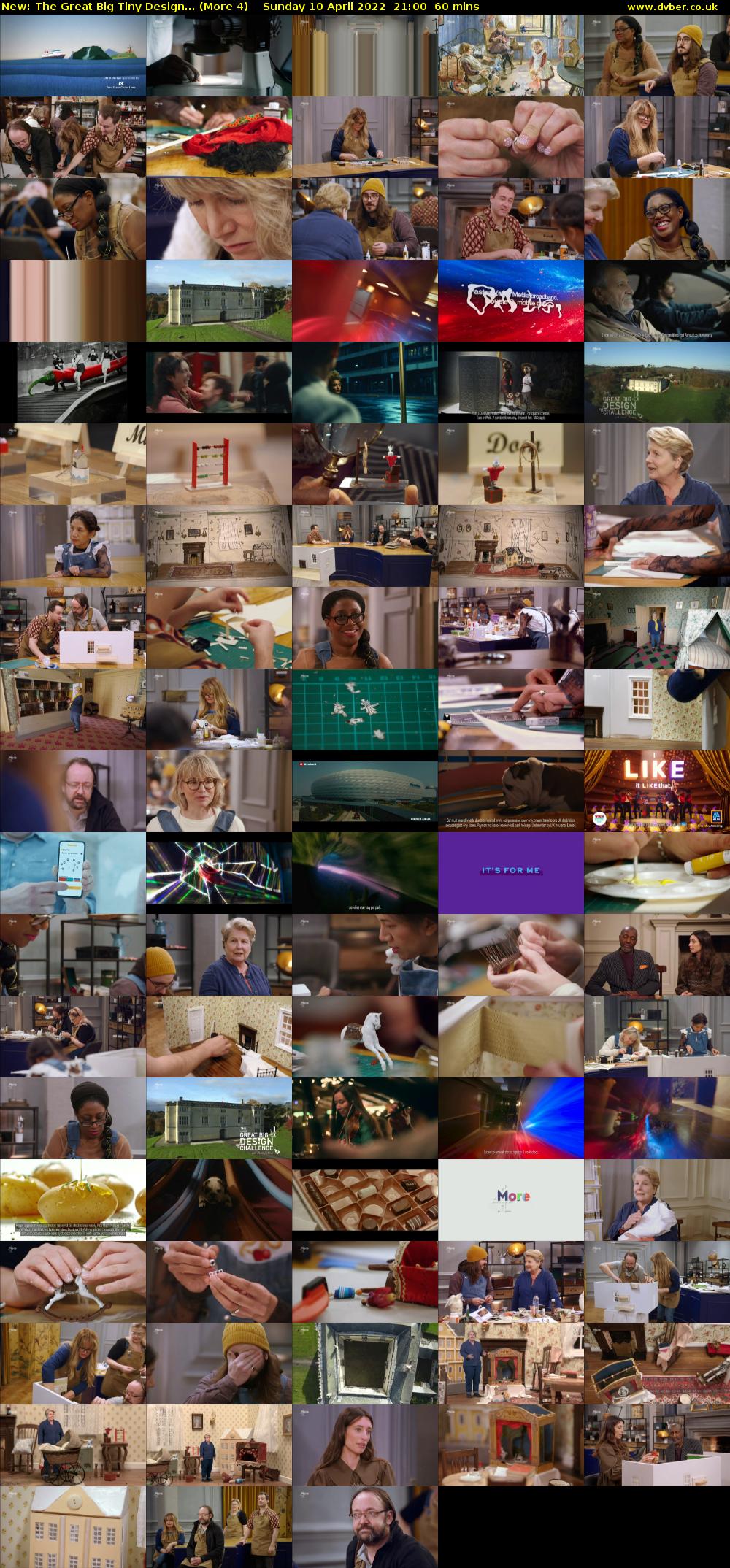 The Great Big Tiny Design... (More 4) Sunday 10 April 2022 21:00 - 22:00