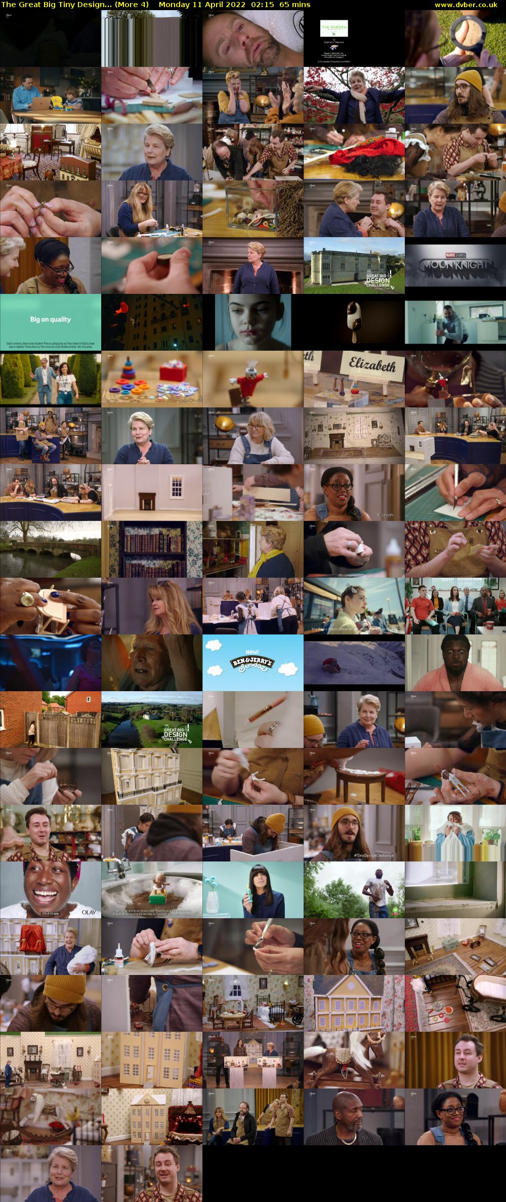 The Great Big Tiny Design... (More 4) Monday 11 April 2022 02:15 - 03:20