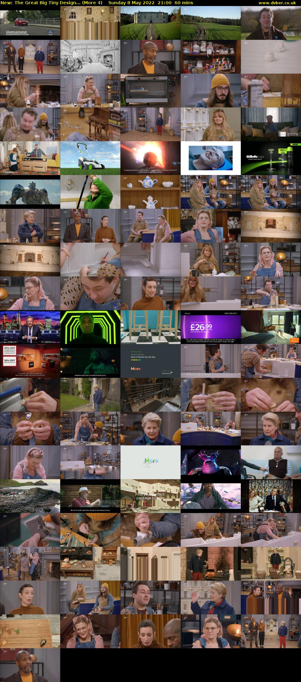 The Great Big Tiny Design... (More 4) Sunday 8 May 2022 21:00 - 22:00