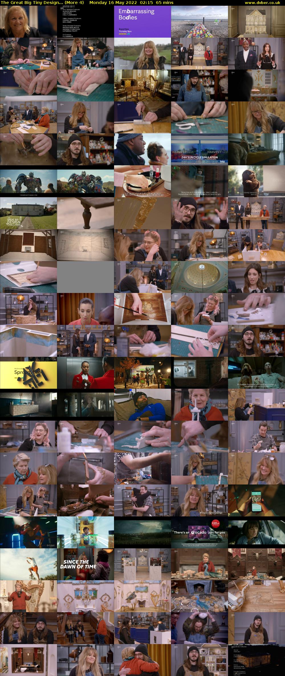 The Great Big Tiny Design... (More 4) Monday 16 May 2022 02:15 - 03:20
