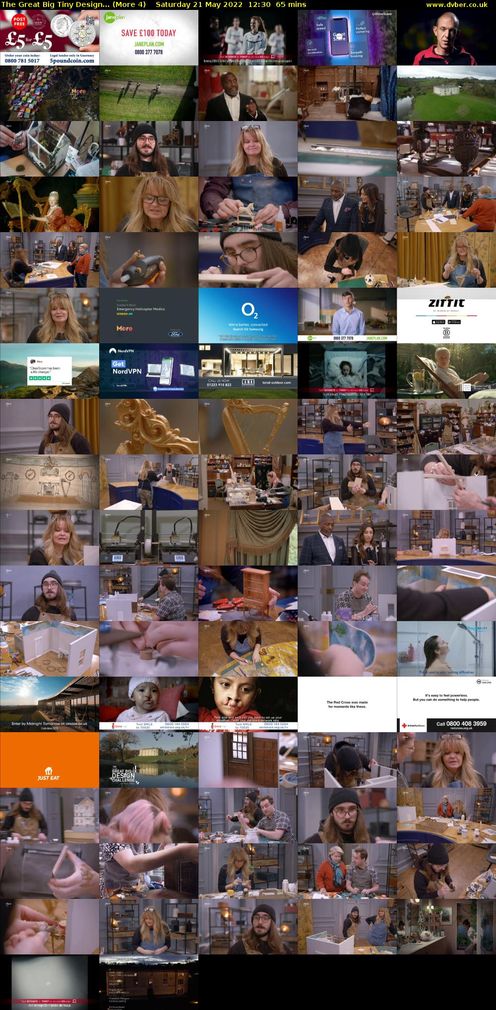 The Great Big Tiny Design... (More 4) Saturday 21 May 2022 12:30 - 13:35