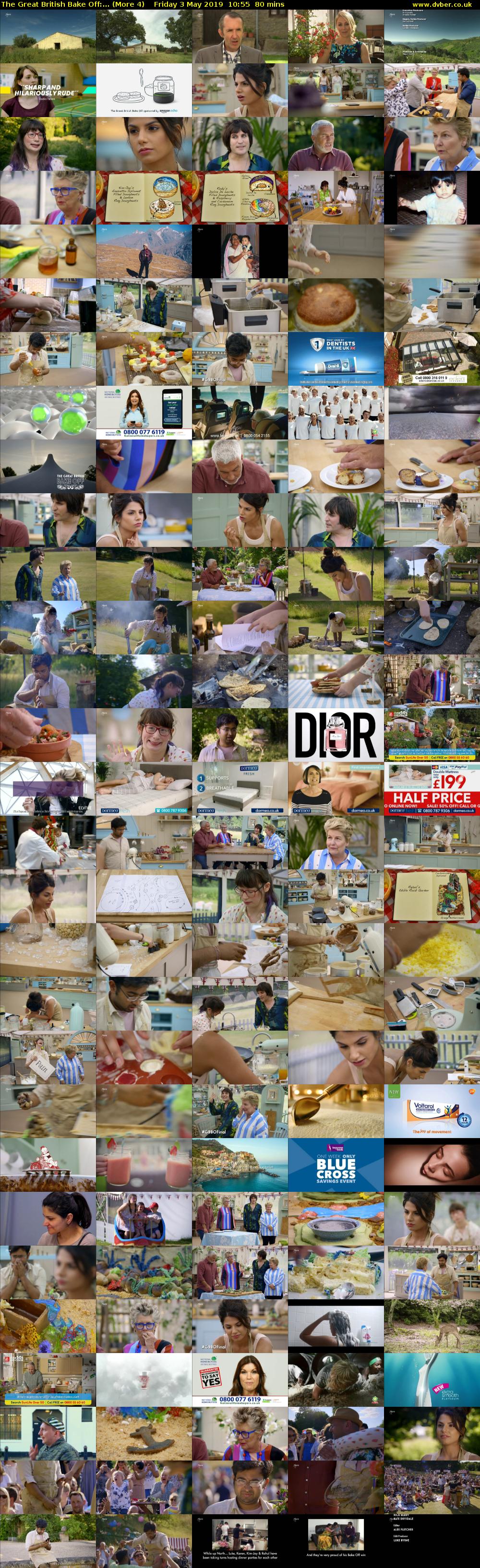 The Great British Bake Off:... (More 4) Friday 3 May 2019 10:55 - 12:15