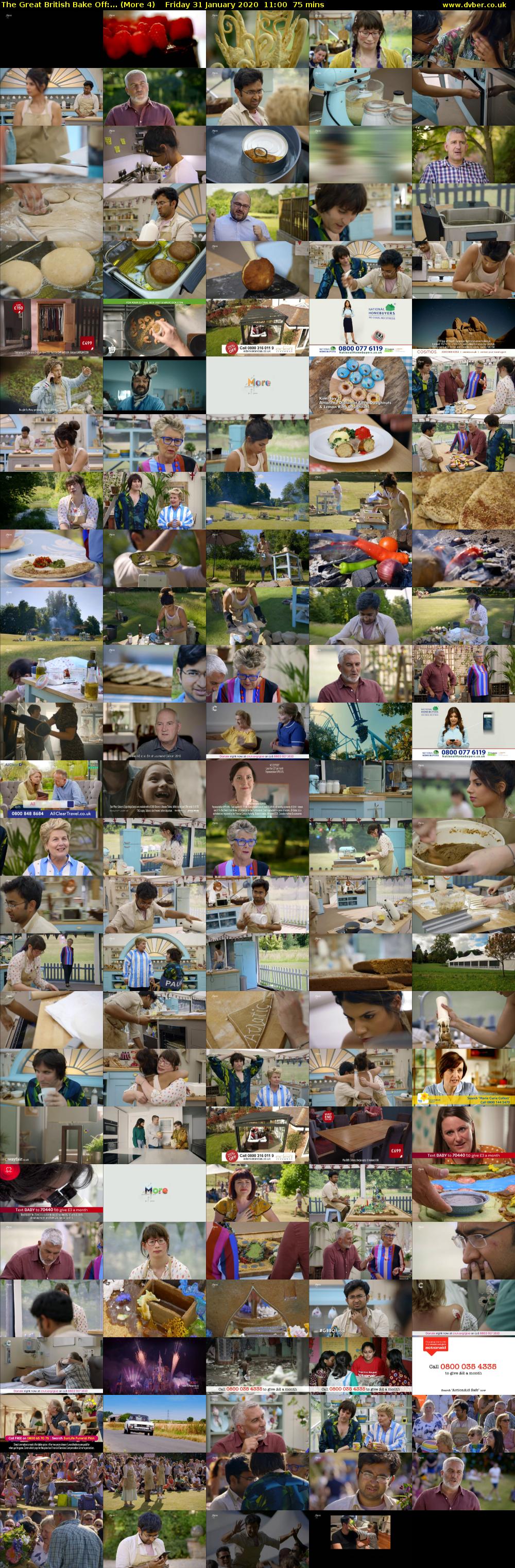 The Great British Bake Off:... (More 4) Friday 31 January 2020 11:00 - 12:15