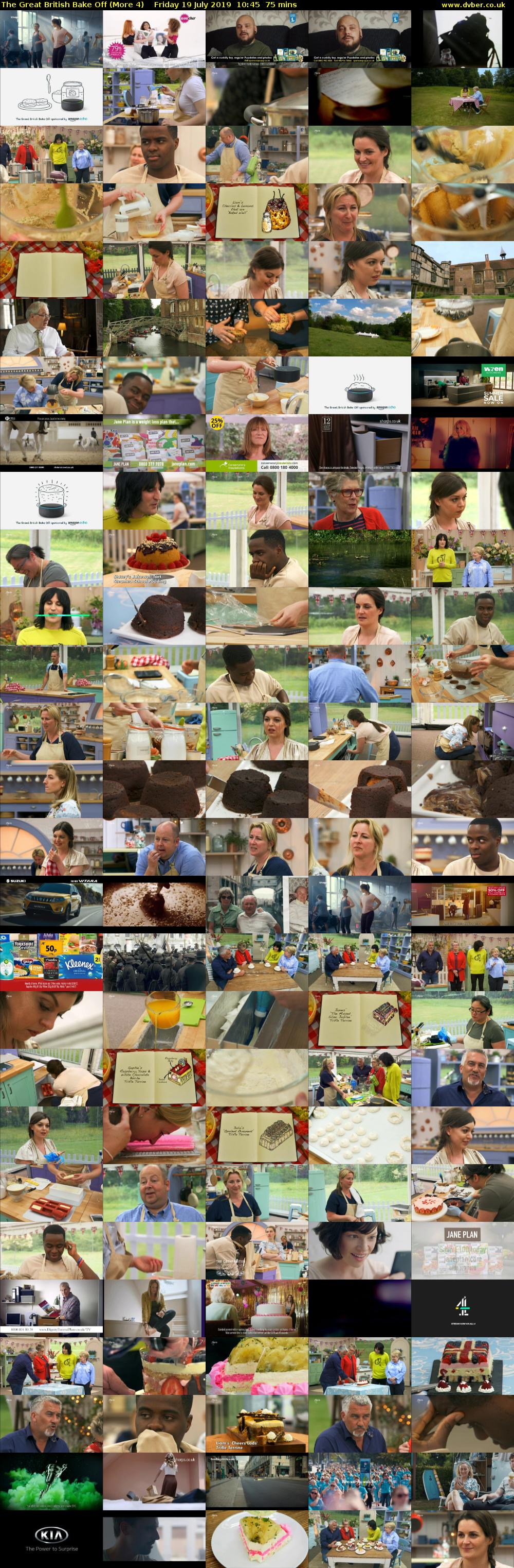 The Great British Bake Off (More 4) Friday 19 July 2019 10:45 - 12:00