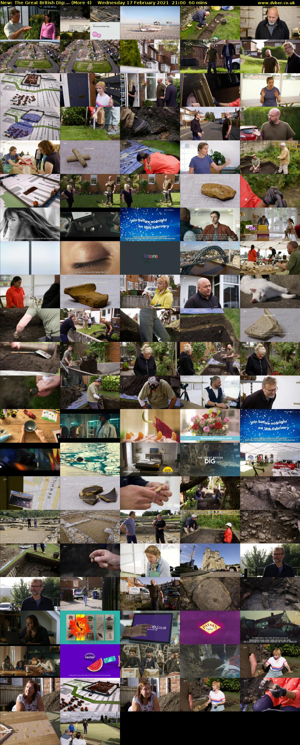 The Great British Dig:... (More 4) Wednesday 17 February 2021 21:00 - 22:00