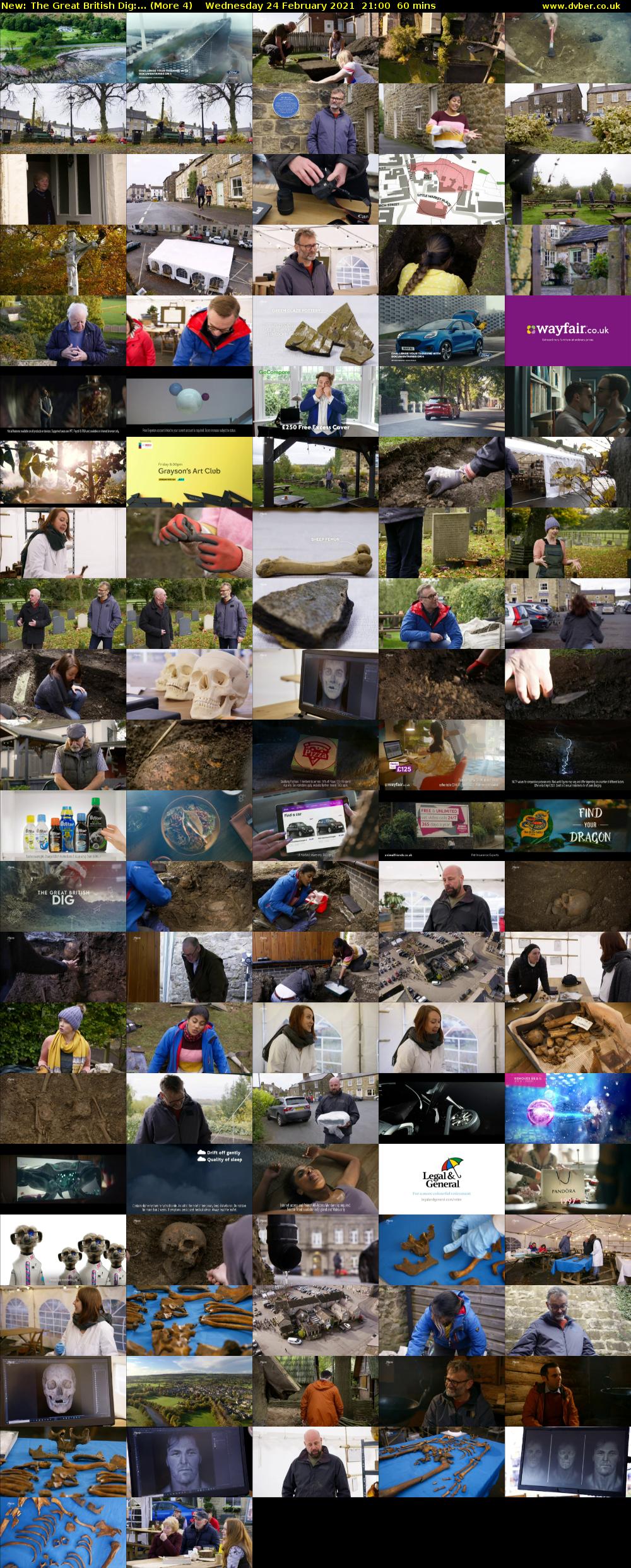 The Great British Dig:... (More 4) Wednesday 24 February 2021 21:00 - 22:00