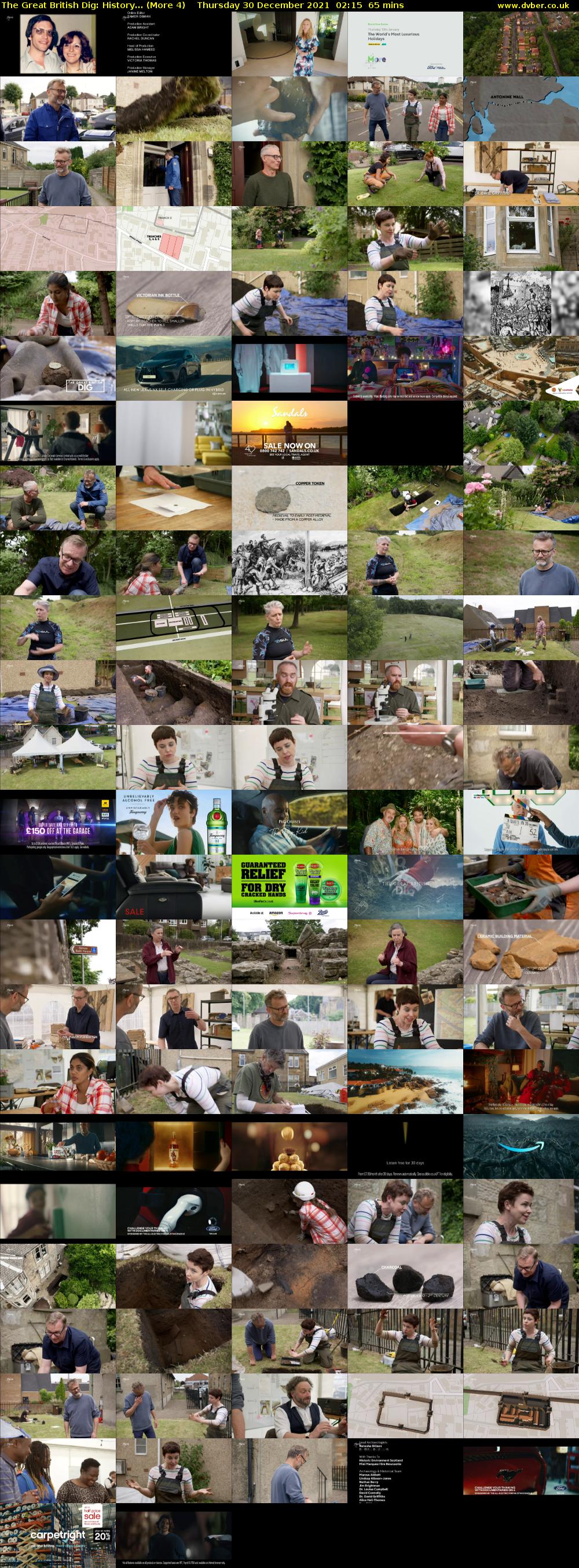 The Great British Dig: History... (More 4) Thursday 30 December 2021 02:15 - 03:20