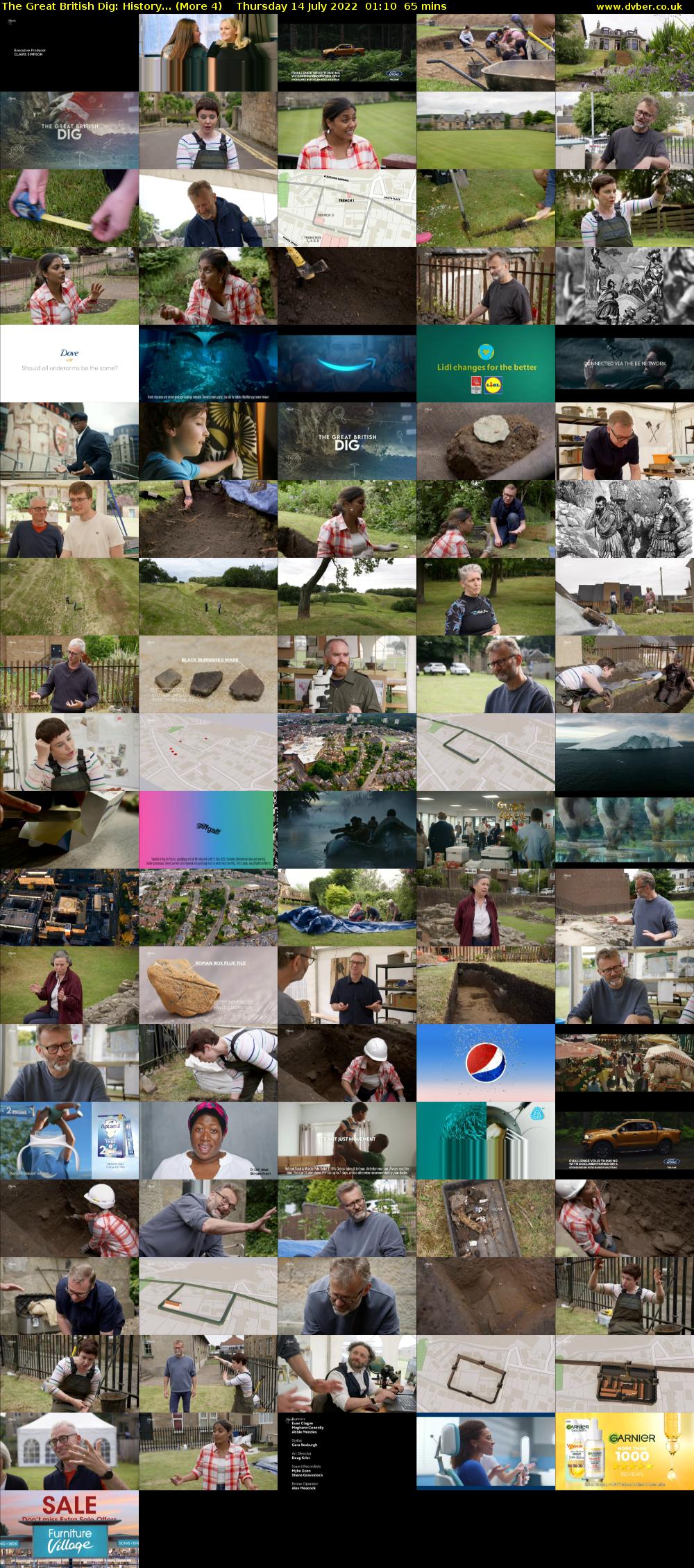 The Great British Dig: History... (More 4) Thursday 14 July 2022 01:10 - 02:15