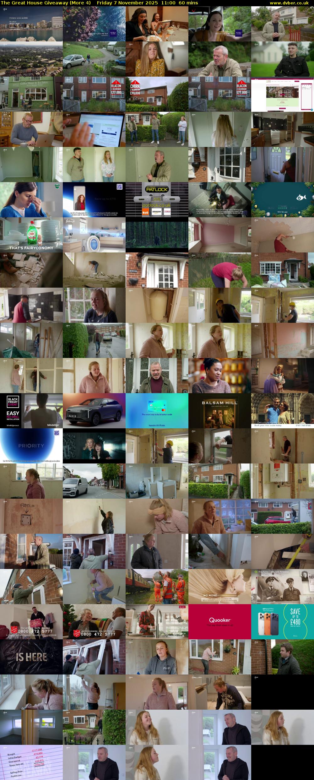 The Great House Giveaway (More 4) Friday 7 November 2025 11:00 - 12:00