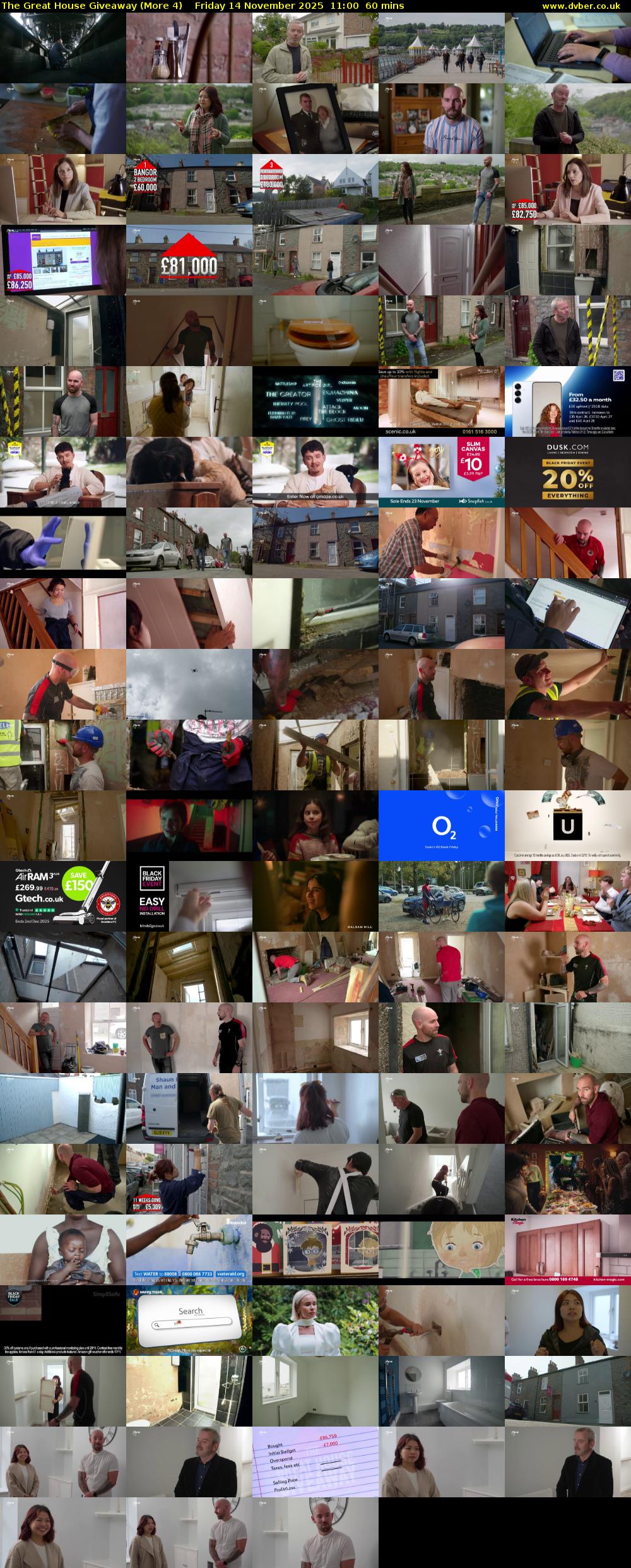 The Great House Giveaway (More 4) Friday 14 November 2025 11:00 - 12:00