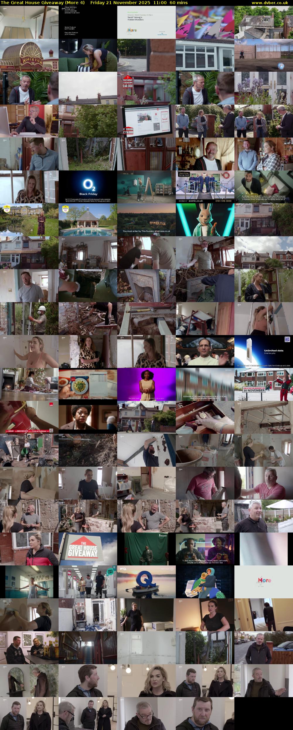 The Great House Giveaway (More 4) Friday 21 November 2025 11:00 - 12:00