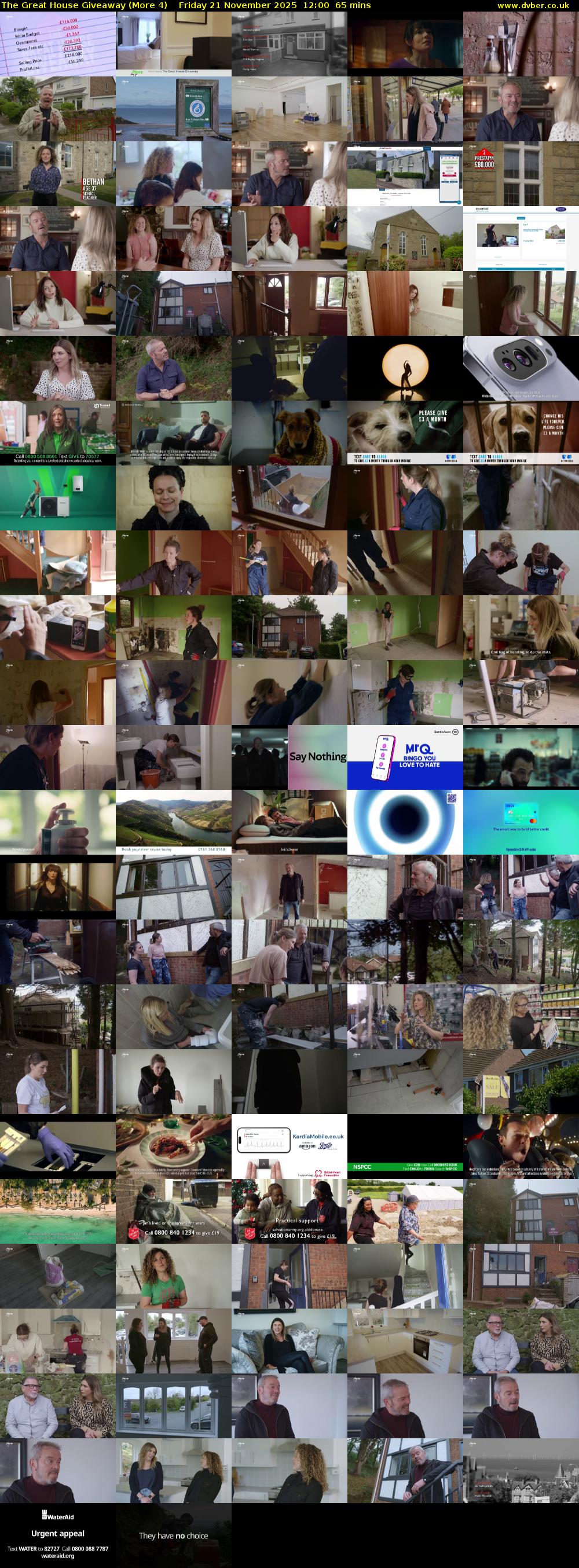 The Great House Giveaway (More 4) Friday 21 November 2025 12:00 - 13:05