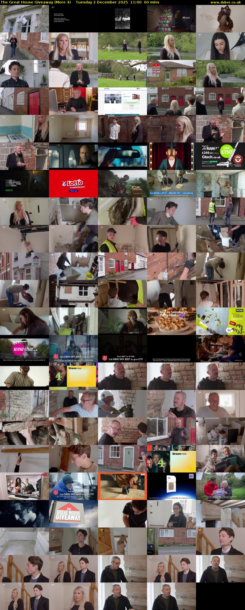 The Great House Giveaway (More 4) Tuesday 2 December 2025 11:00 - 12:00