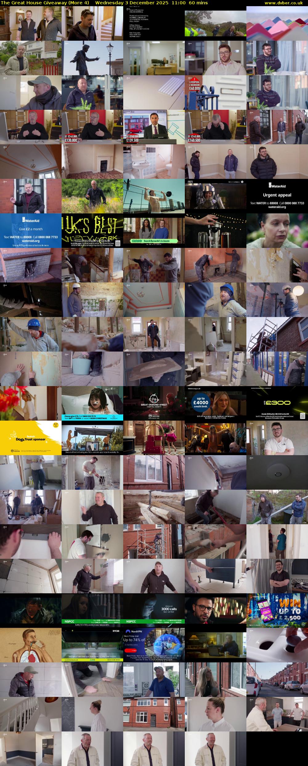 The Great House Giveaway (More 4) Wednesday 3 December 2025 11:00 - 12:00