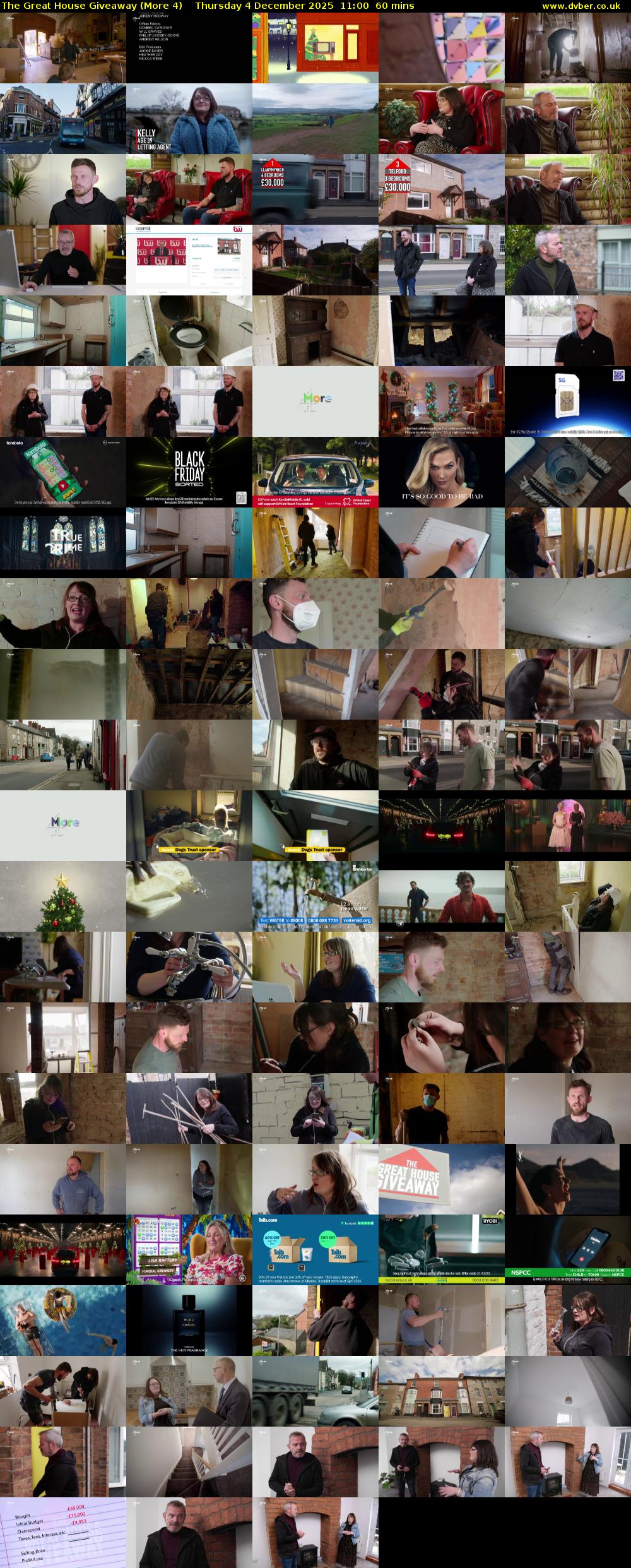 The Great House Giveaway (More 4) Thursday 4 December 2025 11:00 - 12:00