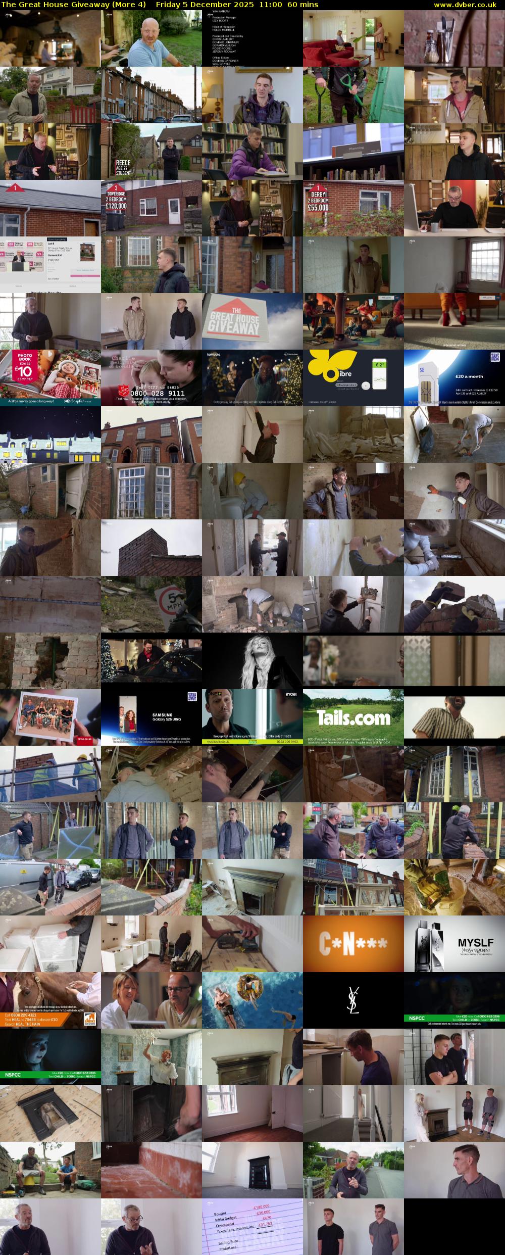 The Great House Giveaway (More 4) Friday 5 December 2025 11:00 - 12:00