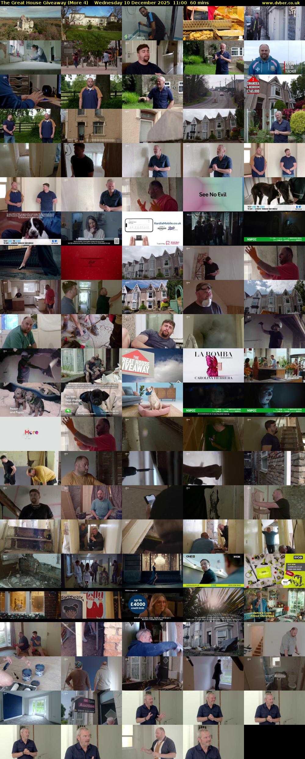 The Great House Giveaway (More 4) Wednesday 10 December 2025 11:00 - 12:00