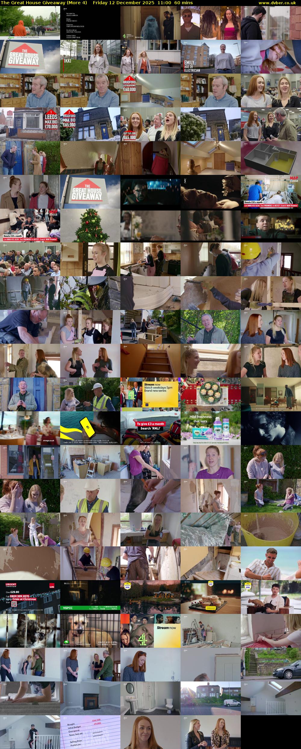 The Great House Giveaway (More 4) Friday 12 December 2025 11:00 - 12:00