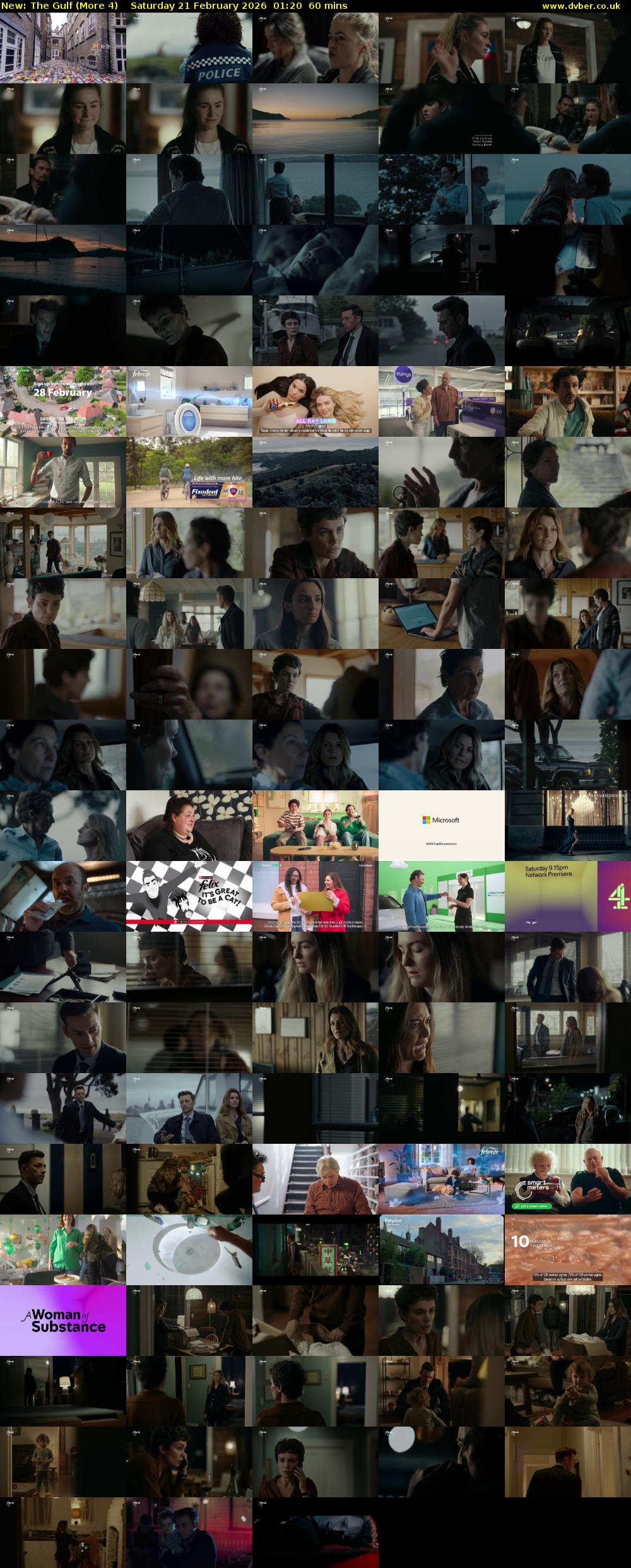 The Gulf (More 4) Saturday 21 February 2026 01:20 - 02:20