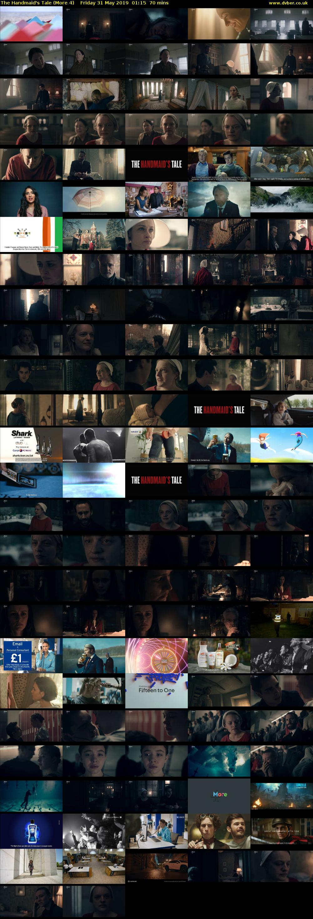 The Handmaid's Tale (More 4) Friday 31 May 2019 01:15 - 02:25