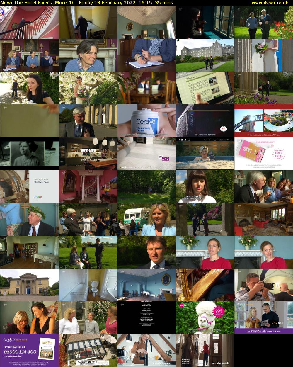 The Hotel Fixers (More 4) Friday 18 February 2022 16:15 - 16:50