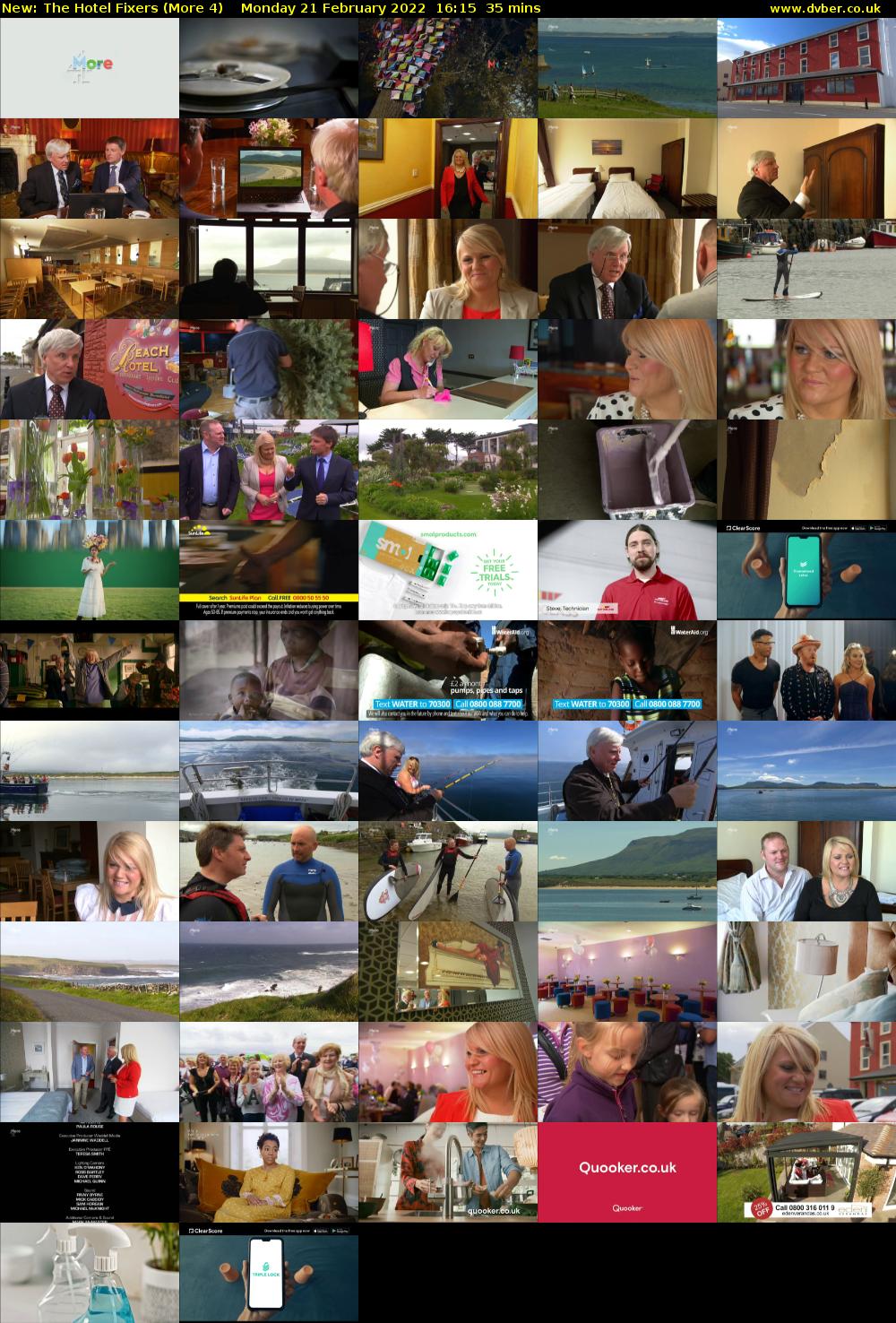 The Hotel Fixers (More 4) Monday 21 February 2022 16:15 - 16:50