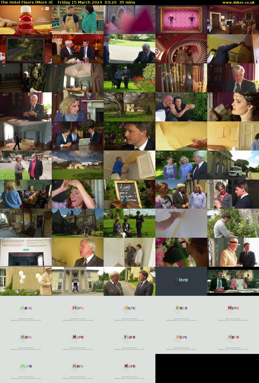 The Hotel Fixers (More 4) Friday 15 March 2024 03:20 - 03:55