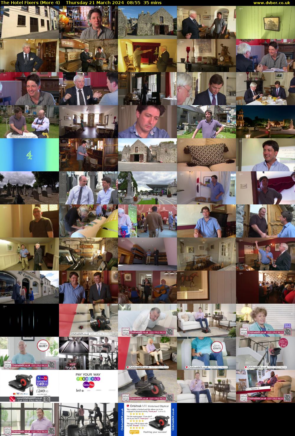 The Hotel Fixers (More 4) Thursday 21 March 2024 08:55 - 09:30