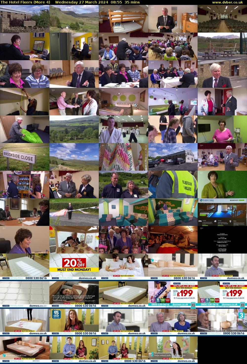 The Hotel Fixers (More 4) Wednesday 27 March 2024 08:55 - 09:30