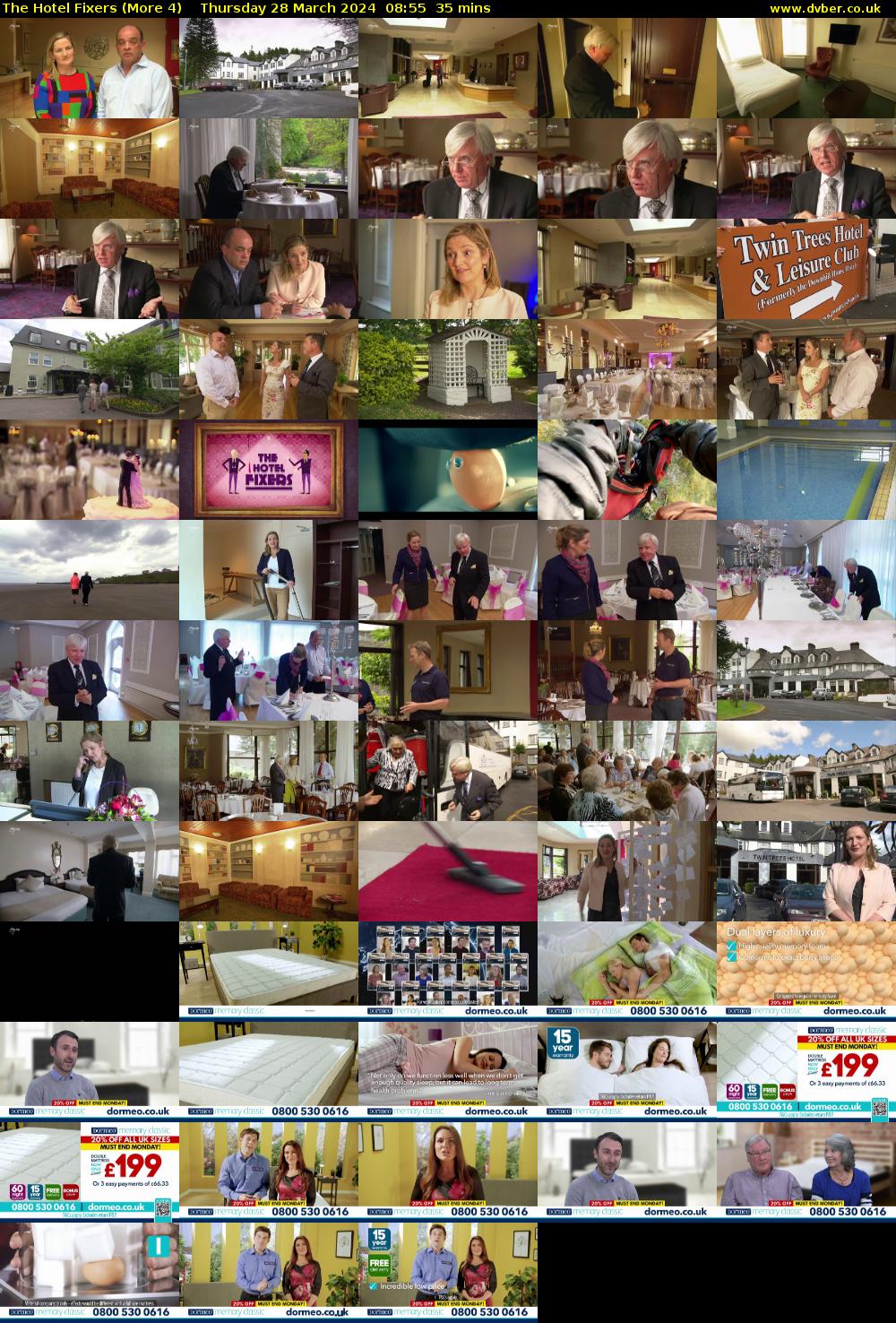 The Hotel Fixers (More 4) Thursday 28 March 2024 08:55 - 09:30