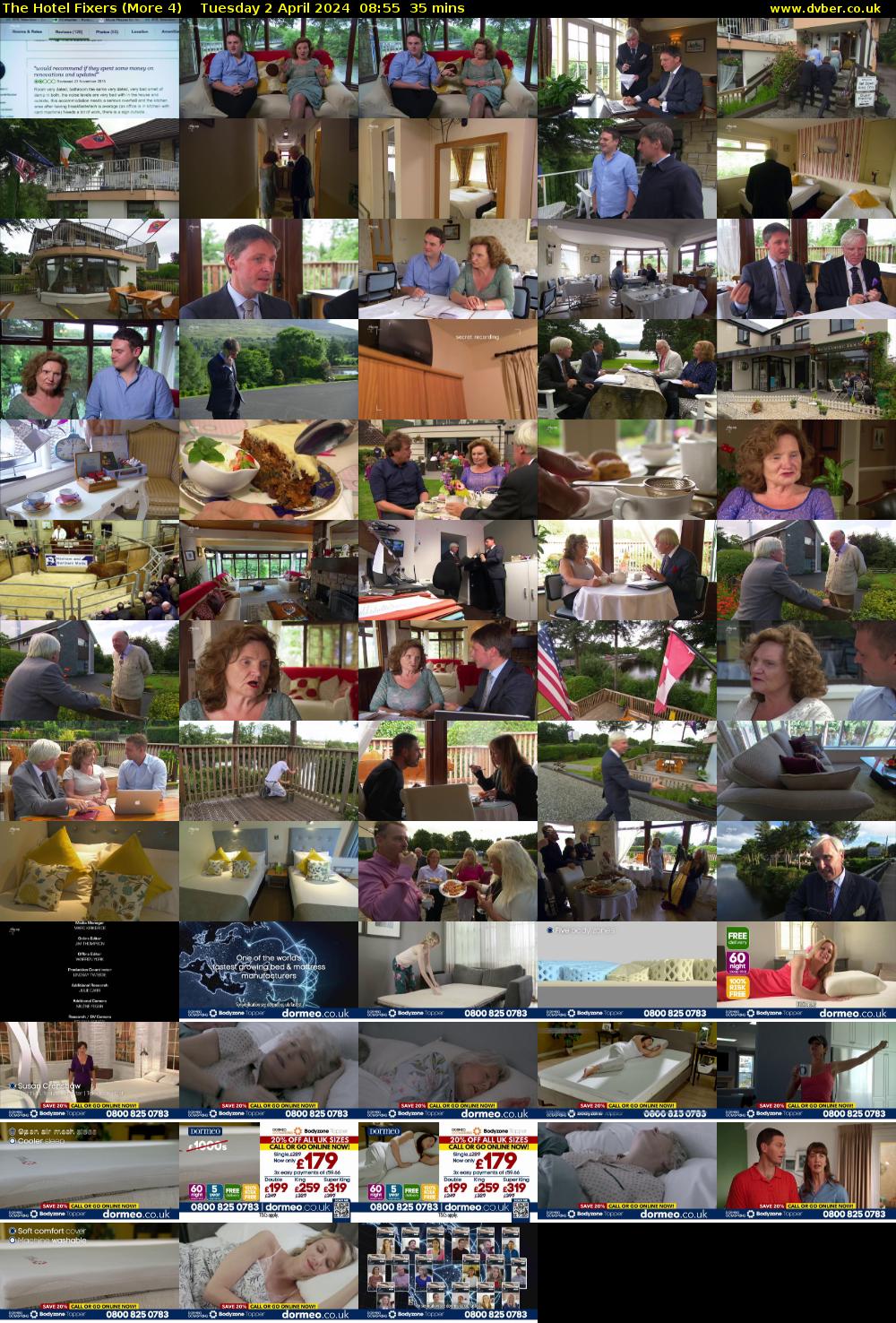 The Hotel Fixers (More 4) Tuesday 2 April 2024 08:55 - 09:30