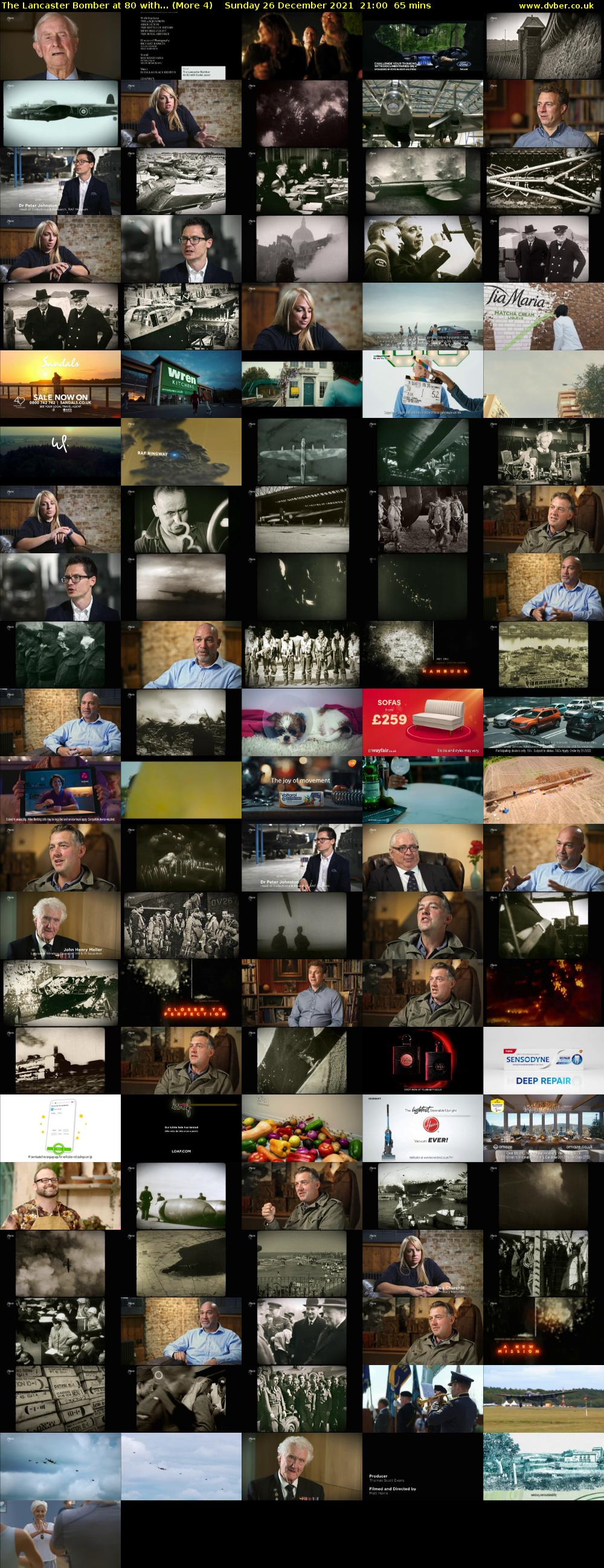 The Lancaster Bomber at 80 with... (More 4) Sunday 26 December 2021 21:00 - 22:05