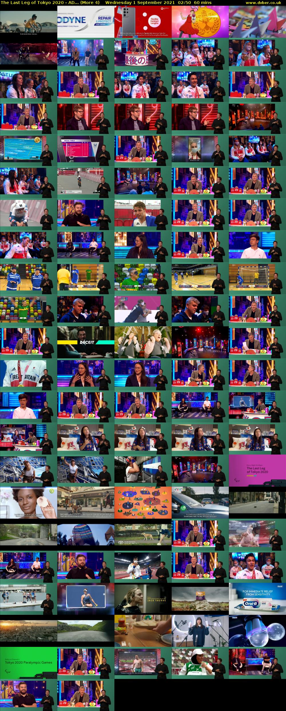 The Last Leg of Tokyo 2020 - AD... (More 4) Wednesday 1 September 2021 02:50 - 03:50