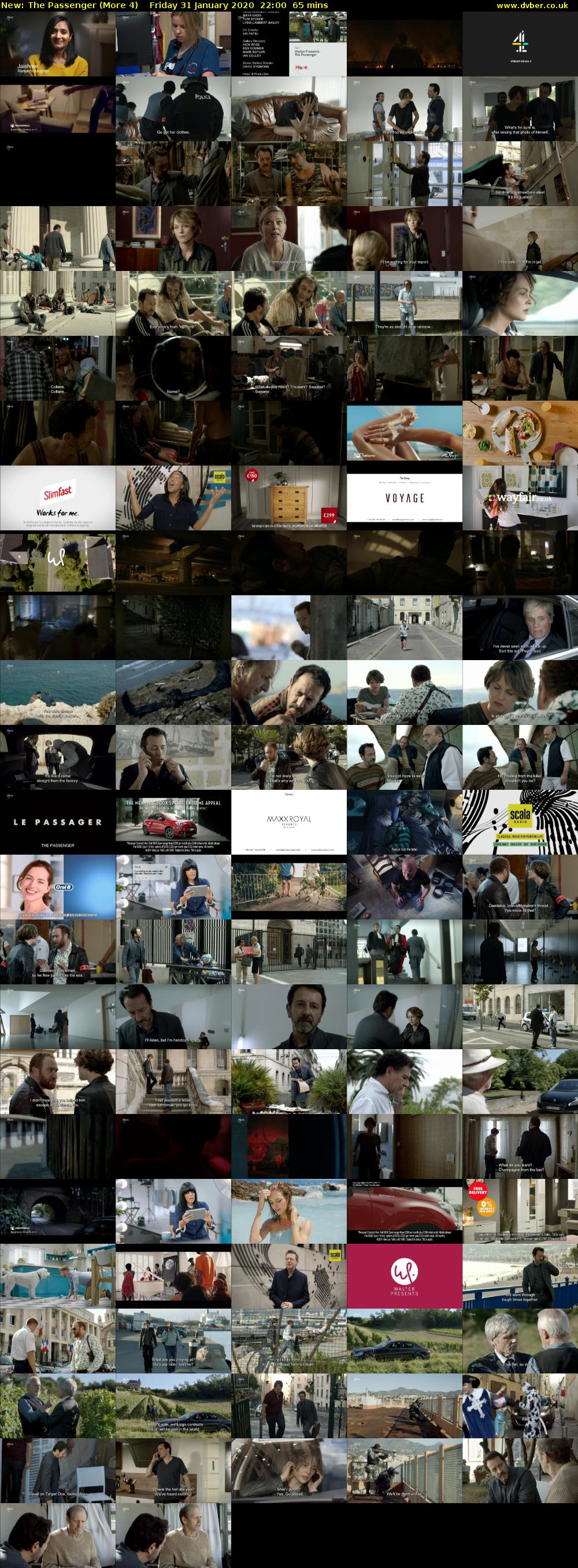 The Passenger (More 4) Friday 31 January 2020 22:00 - 23:05