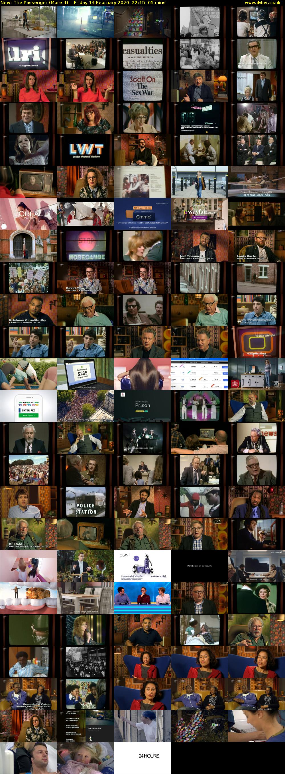 The Passenger (More 4) Friday 14 February 2020 22:15 - 23:20