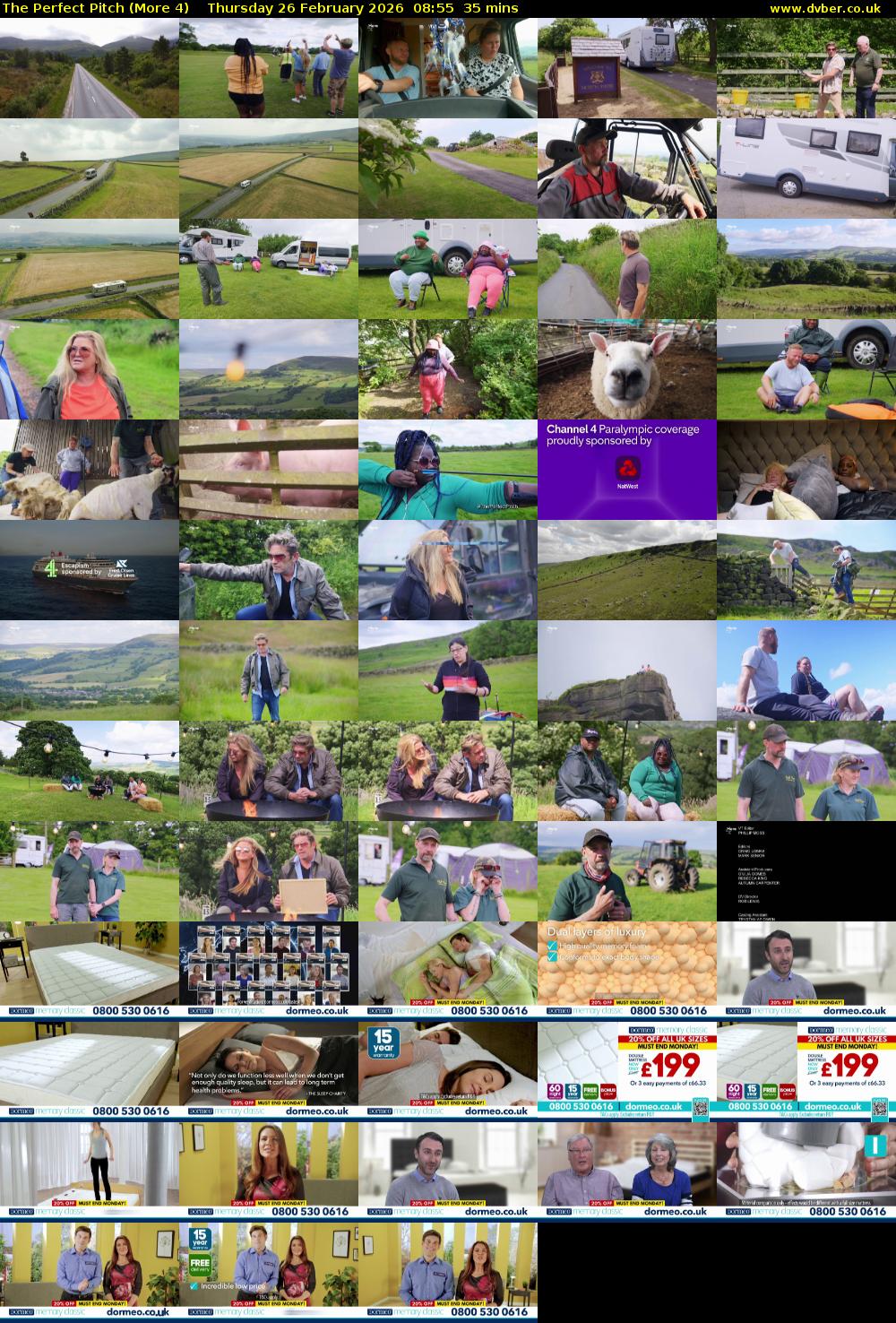 The Perfect Pitch (More 4) Thursday 26 February 2026 08:55 - 09:30