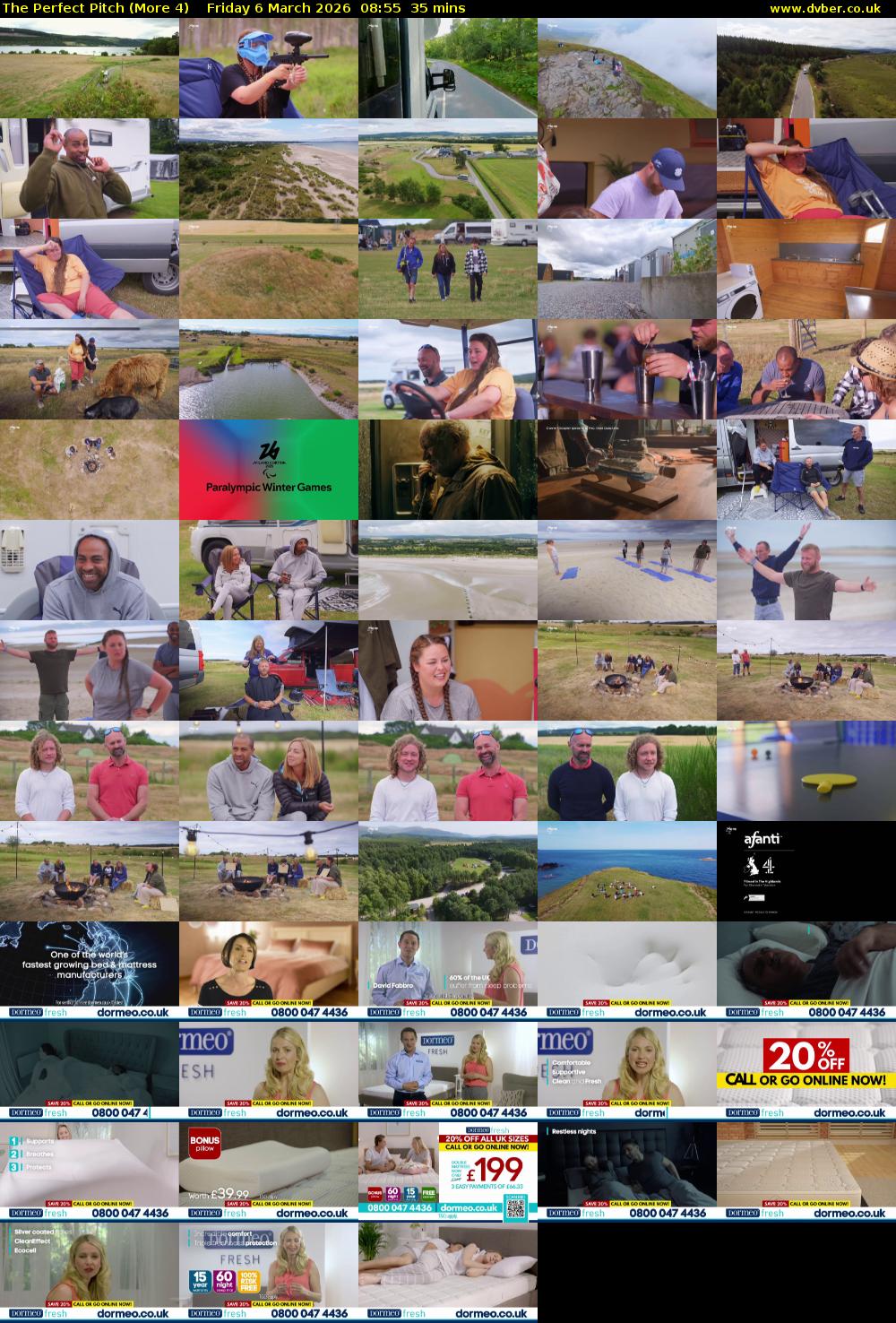 The Perfect Pitch (More 4) Friday 6 March 2026 08:55 - 09:30