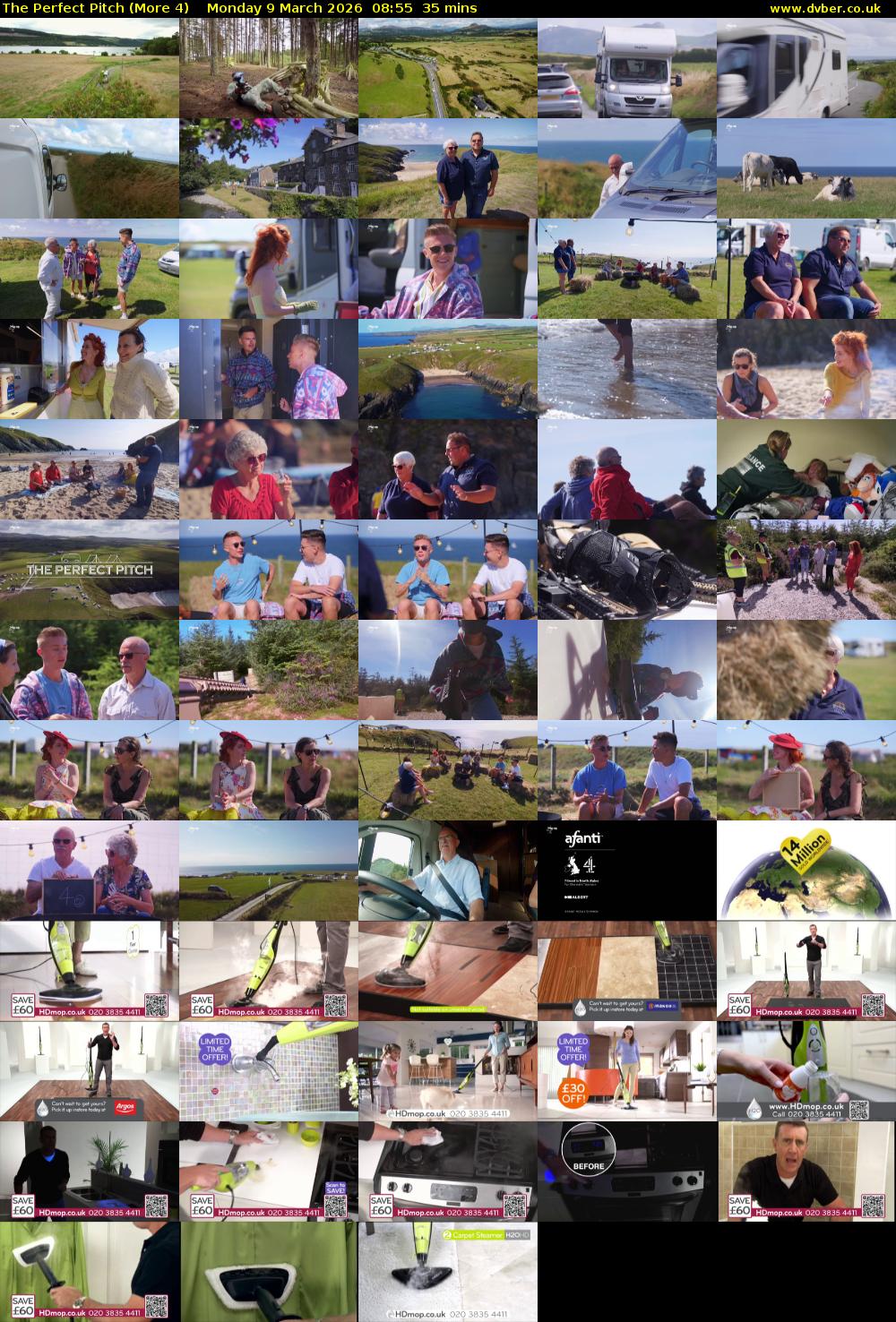 The Perfect Pitch (More 4) Monday 9 March 2026 08:55 - 09:30