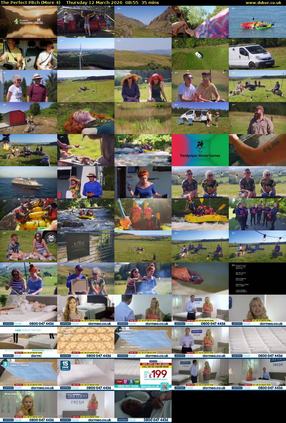 The Perfect Pitch (More 4) Thursday 12 March 2026 08:55 - 09:30