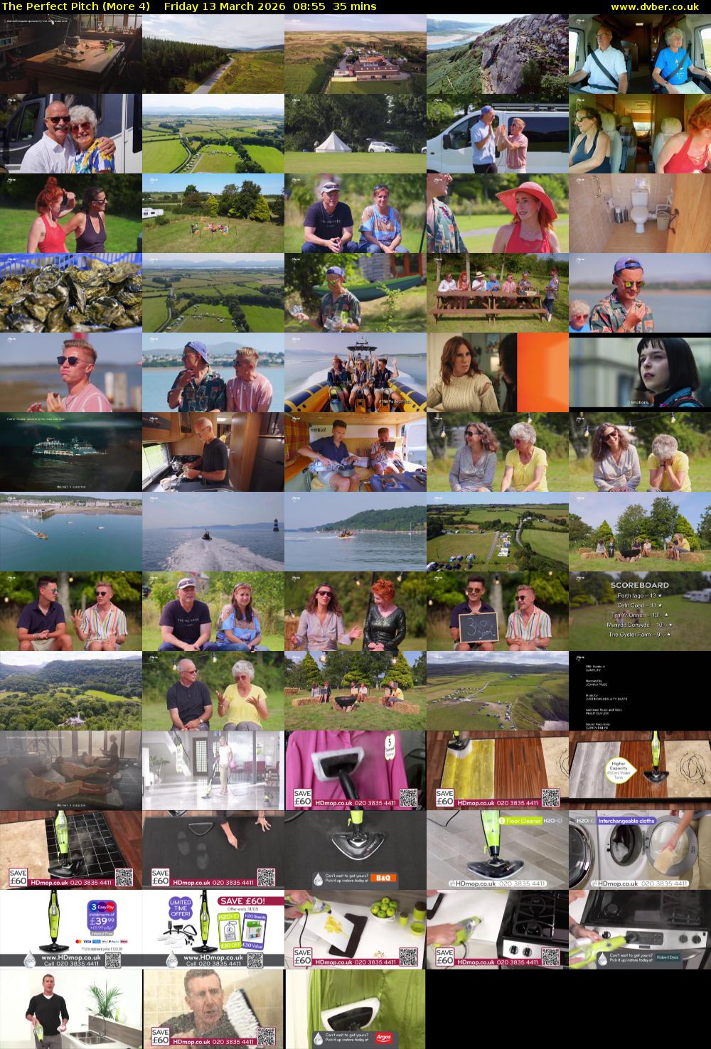 The Perfect Pitch (More 4) Friday 13 March 2026 08:55 - 09:30