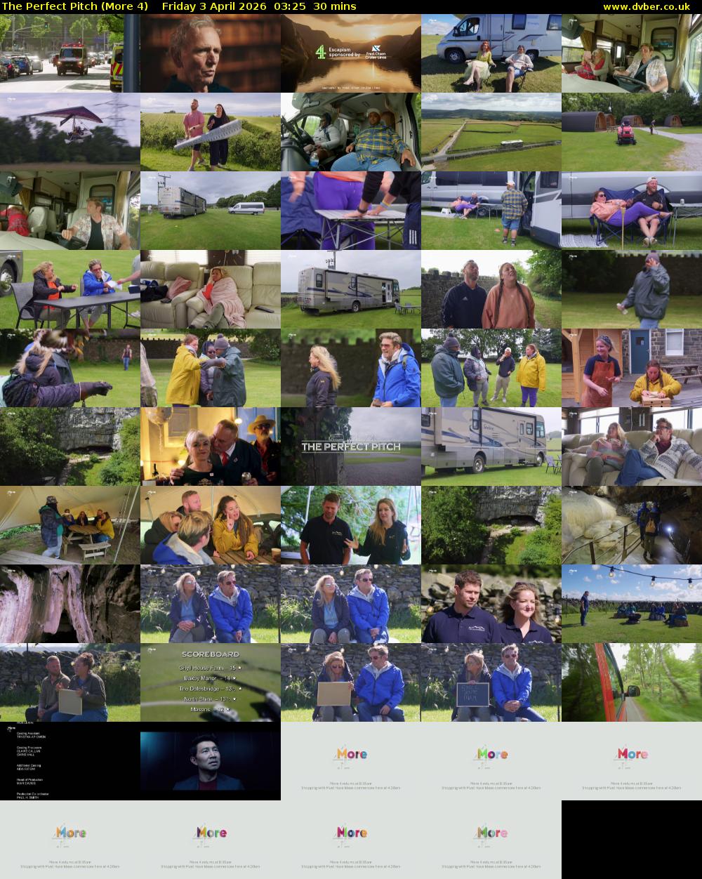 The Perfect Pitch (More 4) Friday 3 April 2026 03:25 - 03:55