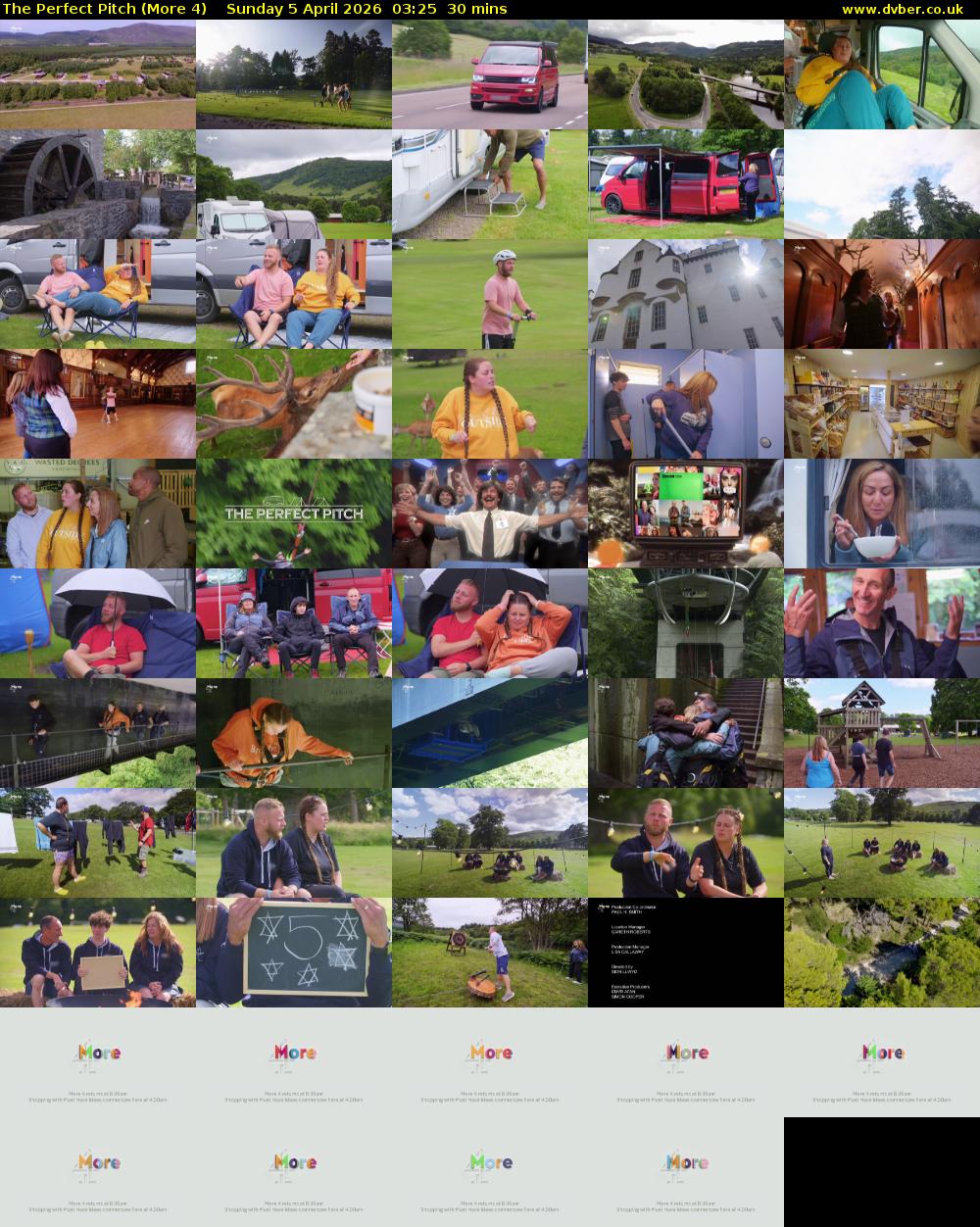 The Perfect Pitch (More 4) Sunday 5 April 2026 03:25 - 03:55