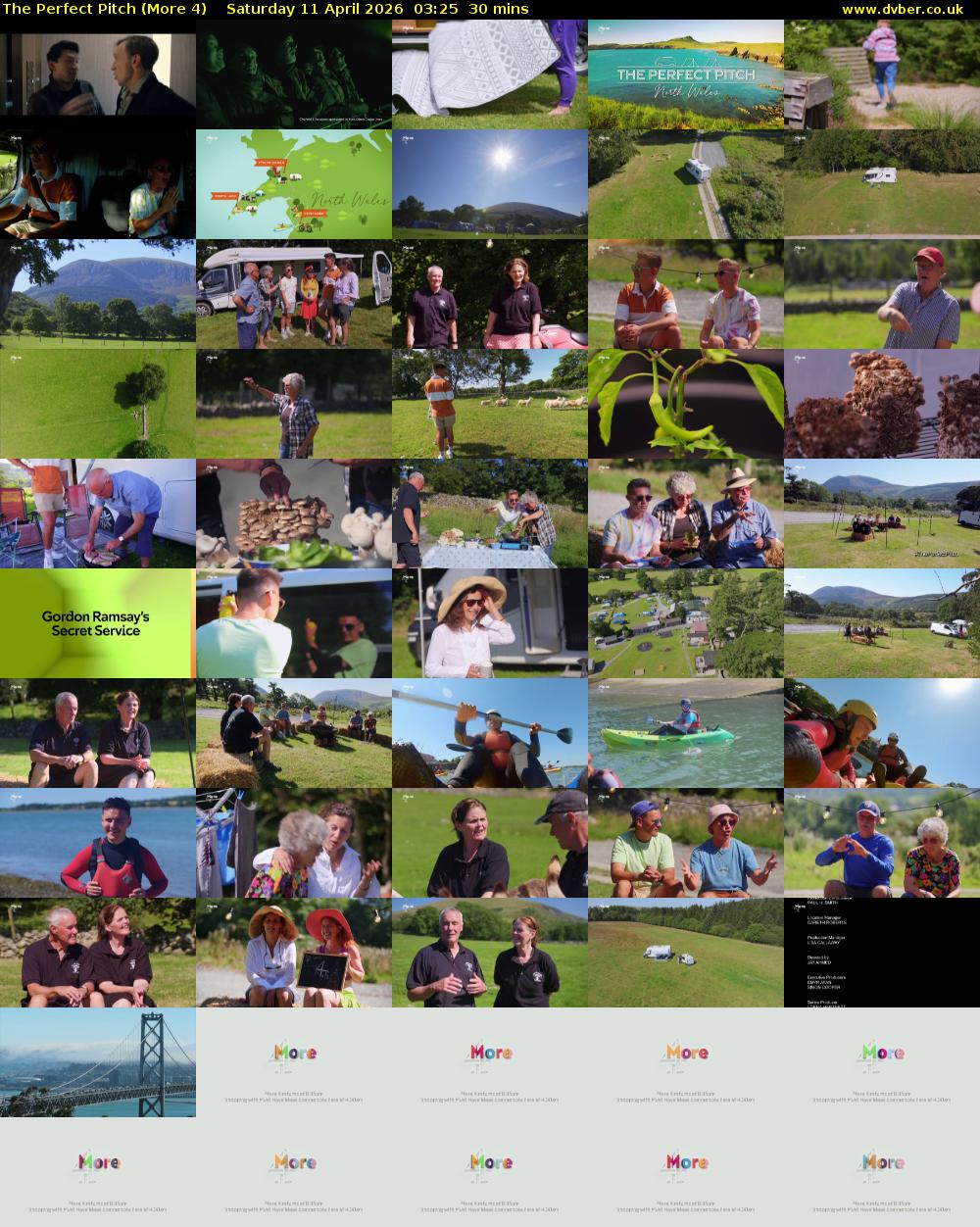 The Perfect Pitch (More 4) Saturday 11 April 2026 03:25 - 03:55