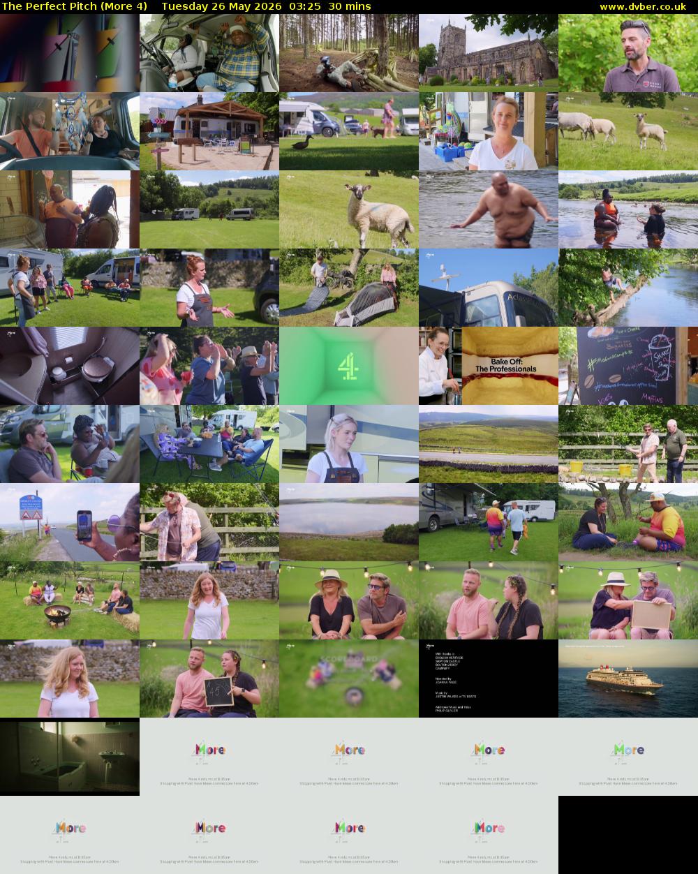 The Perfect Pitch (More 4) Tuesday 26 May 2026 03:25 - 03:55